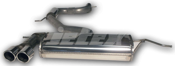 Jetex Stainless Steel Exhaust System for VW Golf Mk 5 (1K)