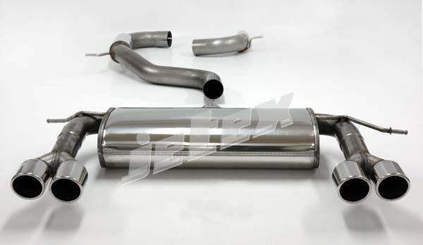 Jetex Stainless Steel Exhaust System for Audi A3 (8P)