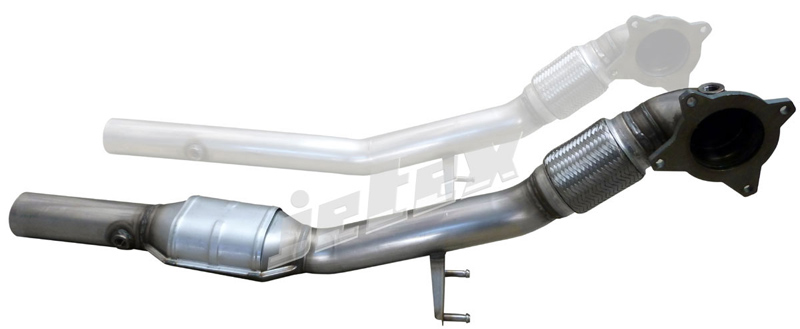 Jetex Downpipe and Cat (200cpsi) for VW Golf Mk 6 (5K)