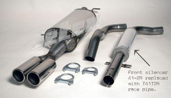 Jetex Stainless Steel Exhaust System for VW Bora