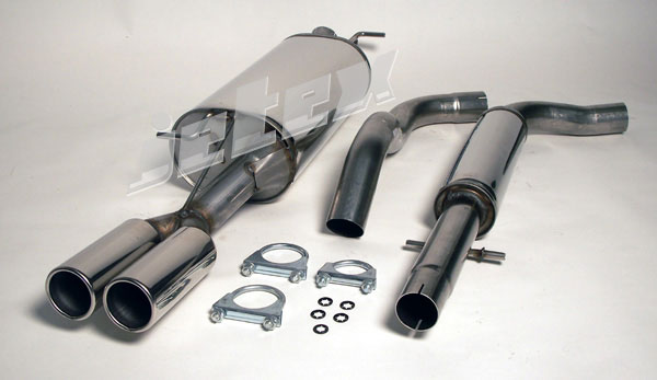 Jetex Stainless Steel Exhaust System for VW Bora