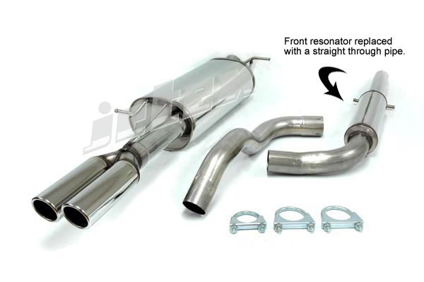 Jetex Stainless Steel Exhaust System for Skoda Octavia Mk 1 (1U)