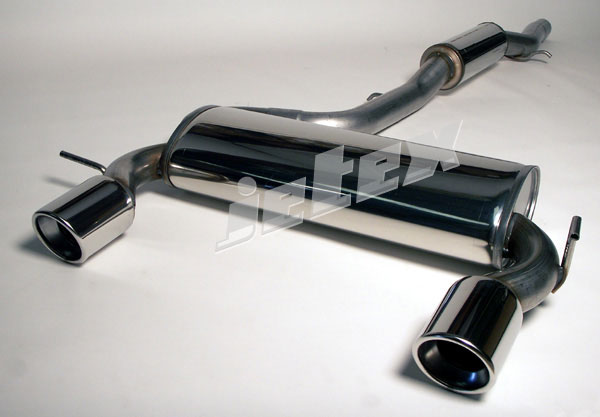 Jetex Stainless Steel Exhaust System for Audi TT (8N)