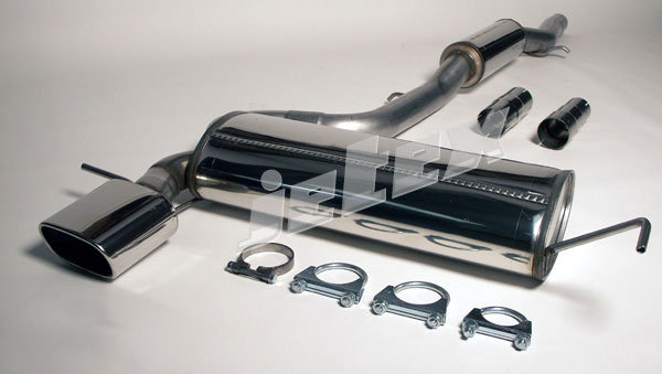 Jetex Stainless Steel Exhaust System for Audi A3 (8L)