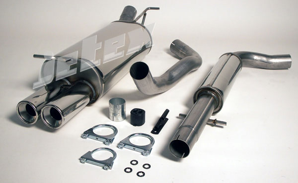 Jetex Stainless Steel Exhaust System for VW Beetle