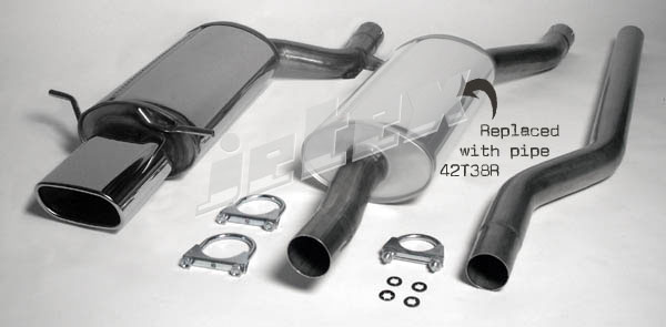 Jetex Stainless Steel Exhaust System for Audi A4 (8D)