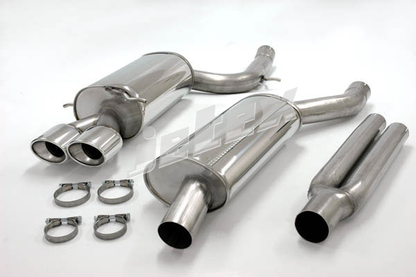 Jetex Stainless Steel Exhaust System for Audi A4 (8E/8H)