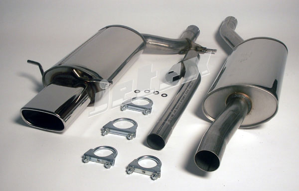 Jetex Stainless Steel Exhaust System for Audi A4 (8D)