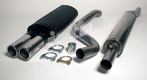Jetex Stainless Steel Exhaust System for Audi 80