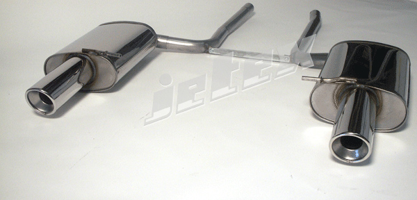 Jetex Stainless Steel Back Box for Audi A4 (8E/8H)