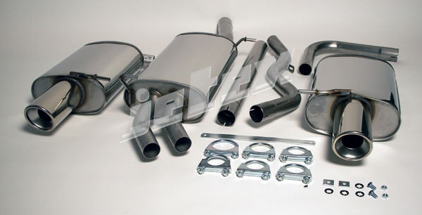 Jetex Stainless Steel Exhaust System for Audi A4 (8E/8H)
