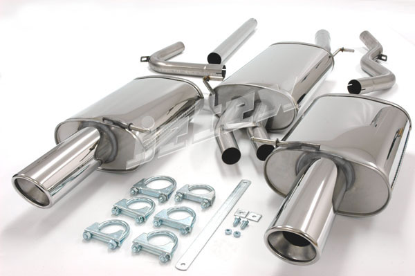 Jetex Stainless Steel Exhaust System for Audi A4 (8E)