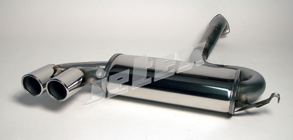 Jetex Stainless Steel Back Box for Audi 80