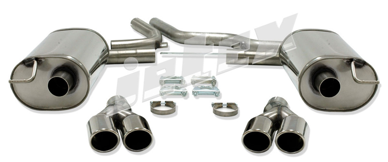 Jetex Stainless Steel Back Box for Audi A6 (4A)