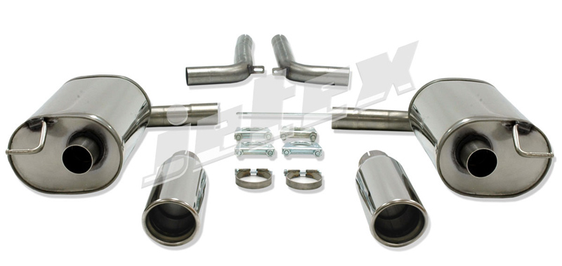 Jetex Stainless Steel Back Box for Audi A6 (4A)