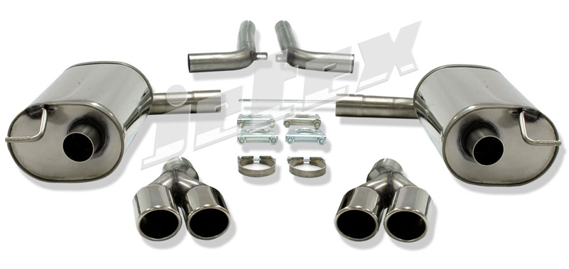 Jetex Stainless Steel Back Box for Audi A6 (4A)