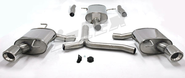 Jetex Stainless Steel Exhaust System for Audi A4 (8K)