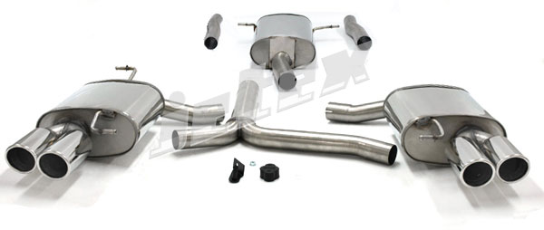 Jetex Stainless Steel Exhaust System for Audi A5 (8T/8F)