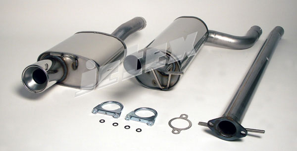 Jetex Stainless Steel Exhaust System for Ford Focus Mk 1
