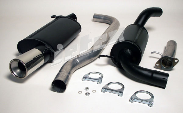 Jetex Mild Steel Exhaust System for Ford Fiesta Mk 4/5