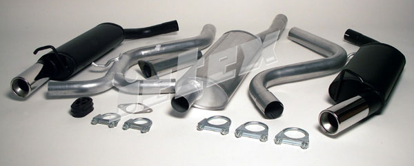 Jetex Mild Steel Exhaust System for Ford Mondeo Mk 1