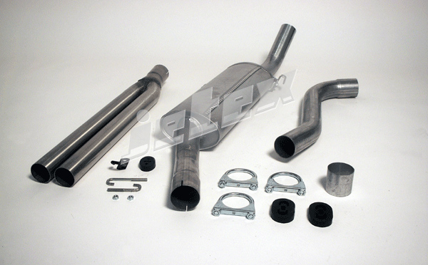 Jetex Mild Steel Exhaust System for Saab 900