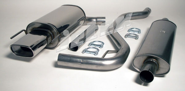 Jetex Stainless Steel Exhaust System for Saab 9-3