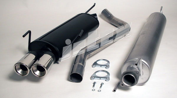 Jetex Mild Steel Exhaust System for Vauxhall Vectra Mk 2 (B)