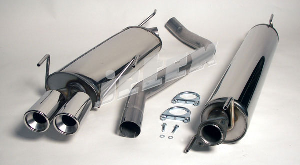 Jetex Stainless Steel Exhaust System for Vauxhall Vectra Mk 2 (B)