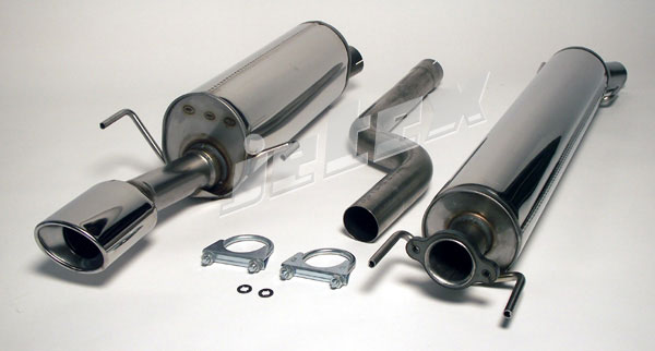 Jetex Stainless Steel Exhaust System for Vauxhall Astra Mk 4 (G)