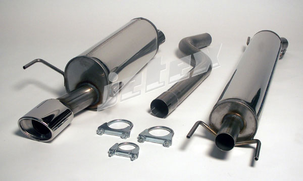 Jetex Stainless Steel Exhaust System for Vauxhall Astra Mk 5 (H)