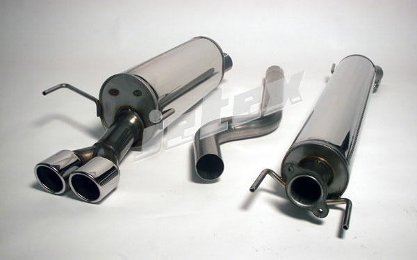 Jetex Stainless Steel Exhaust System for Vauxhall Astra Mk 5 (H)