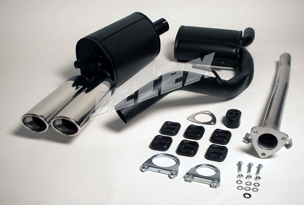 Jetex Mild Steel Exhaust System for Vauxhall Cavalier