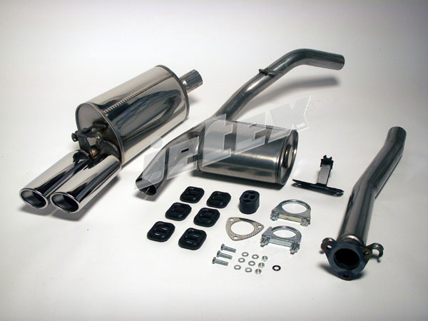 Jetex Stainless Steel Exhaust System for Vauxhall Calibra