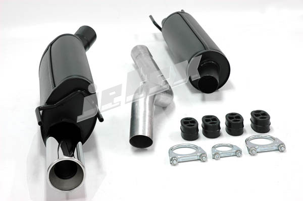 Jetex Mild Steel Exhaust System for Vauxhall Corsa Mk 1 (B)