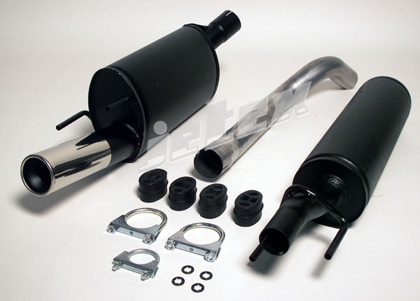 Jetex Mild Steel Exhaust System for Vauxhall Tigra