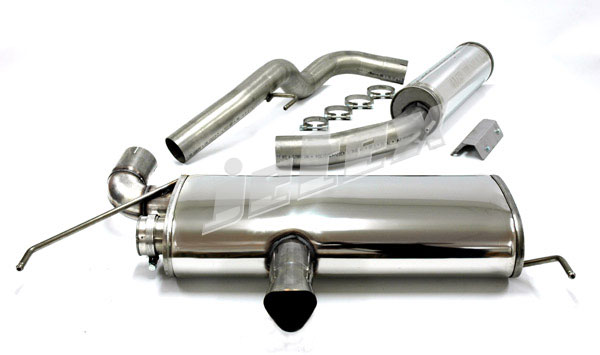 Jetex Stainless Steel Exhaust System for Vauxhall Corsa Mk 3 (D)
