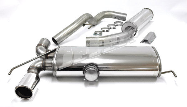 Jetex Stainless Steel Exhaust System for Vauxhall Corsa Mk 3 (D)