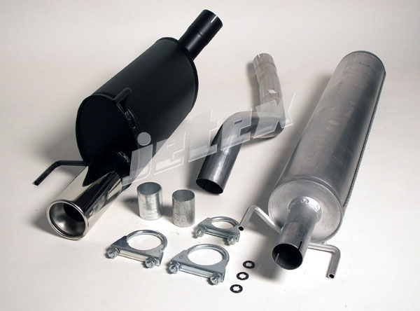 Jetex Mild Steel Exhaust System for Vauxhall Corsa Mk 2 (C)