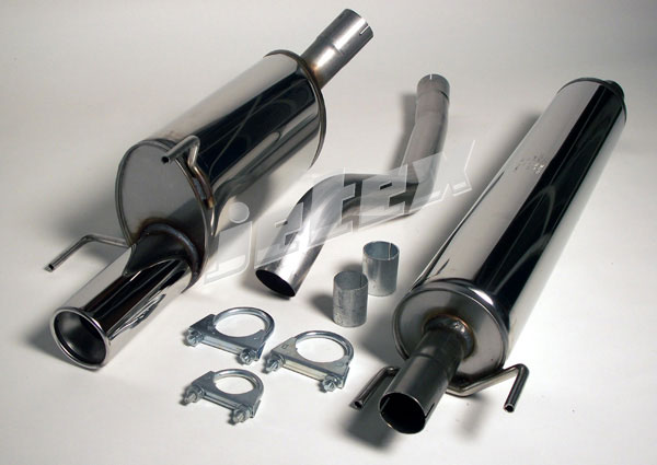 Jetex Stainless Steel Exhaust System for Vauxhall Corsa Mk 2 (C)