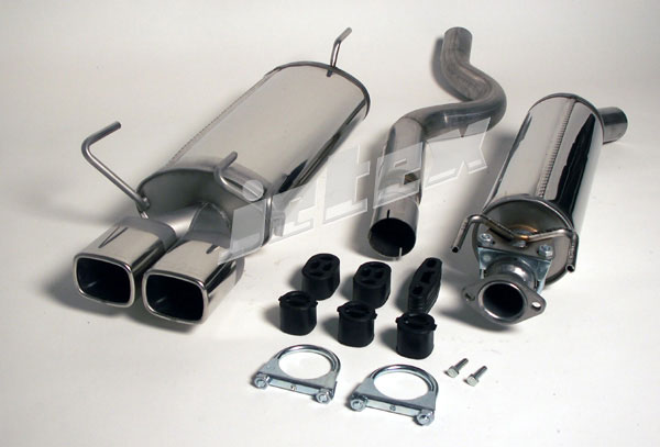 Jetex Stainless Steel Exhaust System for Vauxhall Astra Mk 3 (F)