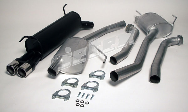 Jetex Mild Steel Exhaust System for Vauxhall Omega