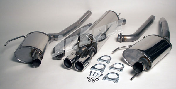 Jetex Stainless Steel Exhaust System for Vauxhall Omega