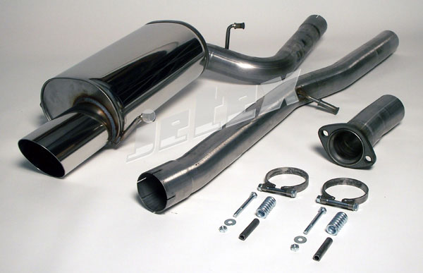 Jetex Stainless Steel Exhaust System for Subaru Impreza Mk 2