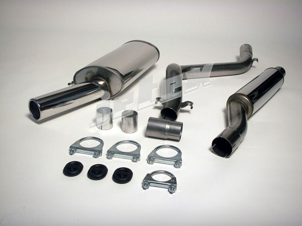 Jetex Stainless Steel Exhaust System for VW Golf Mk 1 (17)