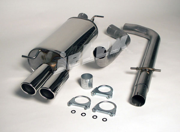 Jetex Stainless Steel Exhaust System for VW Golf Mk 4 (1J)