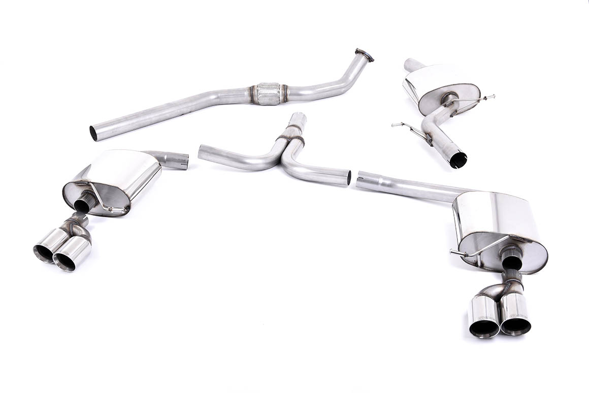 Milltek Cat Back for Audi A4 (8K)