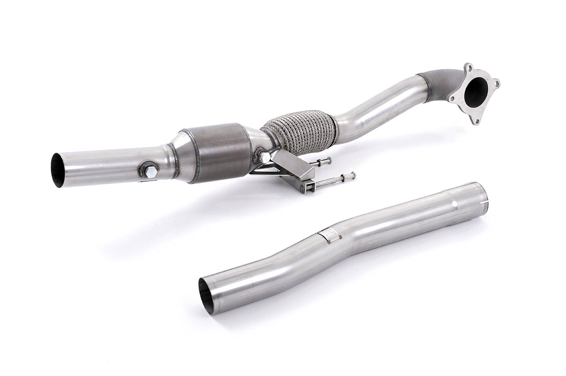 Milltek Large Bore Downpipe and Hi-Flow Sports Cat for VW Golf Mk 6 (5K)