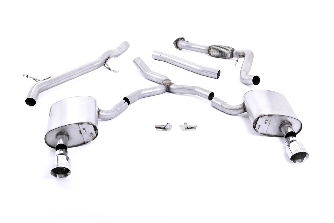 Milltek Cat Back for Audi A4 (8W)