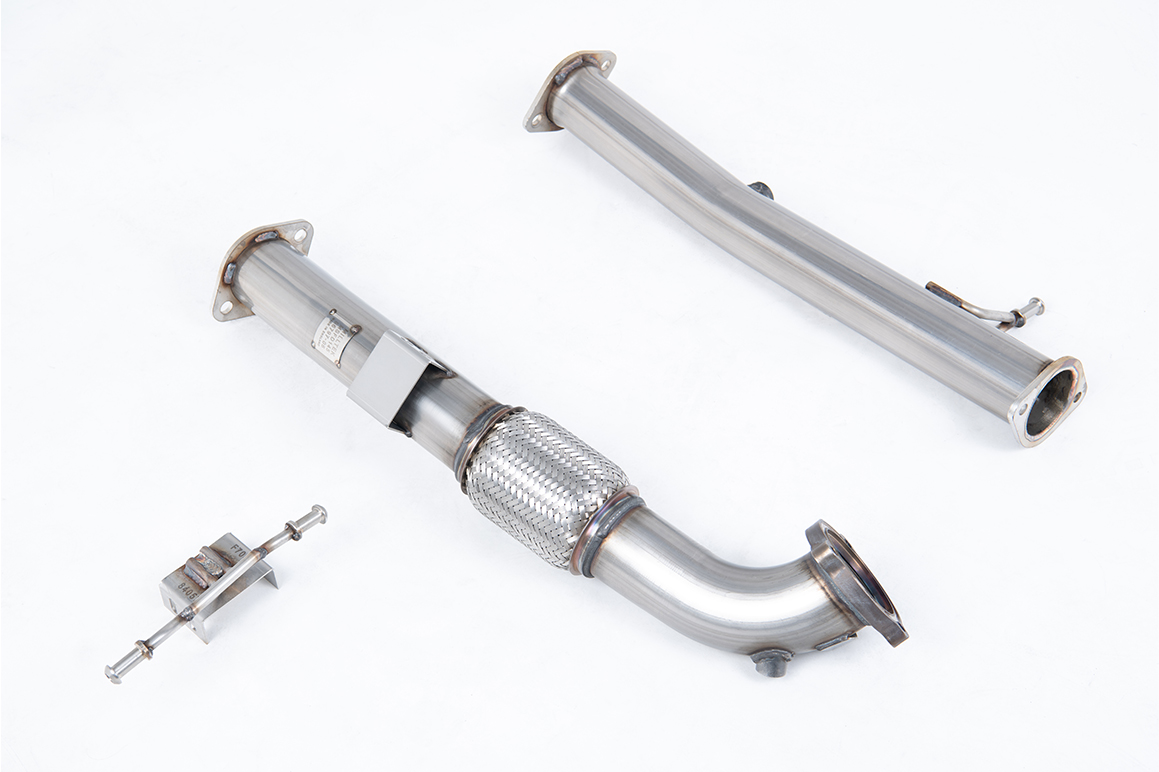Milltek Large Bore Downpipe and De-Cat for Ford Focus Mk 2